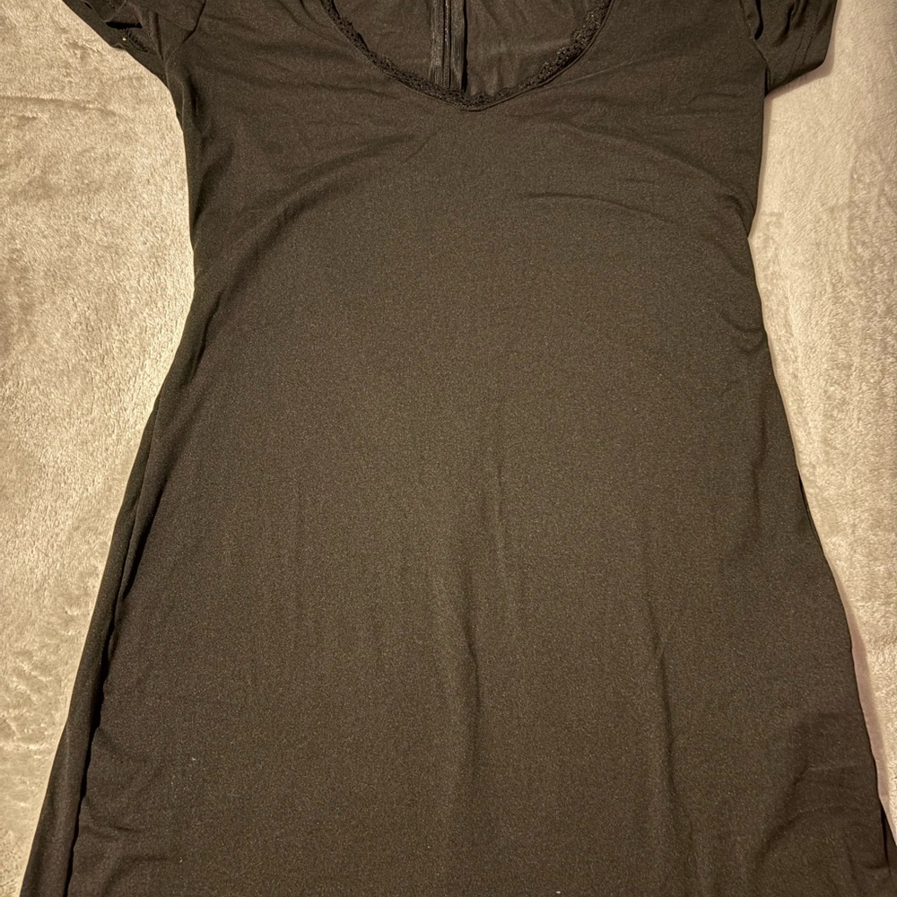 SHEIN Black Short Sleeve Top